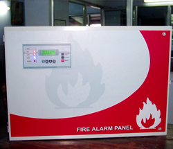 Microprocessor based Industrial Fire Alarm System for up to 256 zone